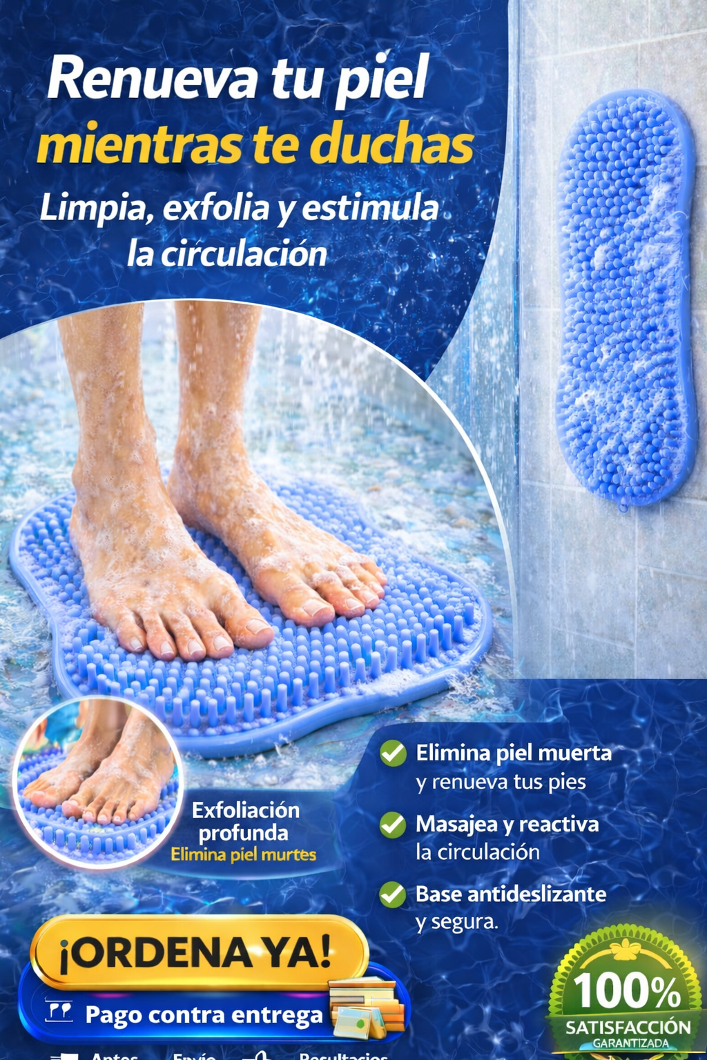 Alfombra Masajeadora para Ducha