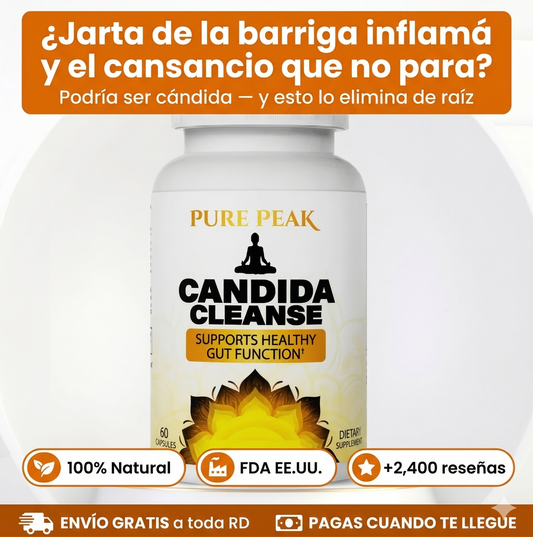 Dile Adiós a la Hinchazón, Fatiga y Antojo de Azúcar Causados por la Cándida